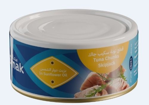 Skipjack tuna Chunks in Sunflower oil